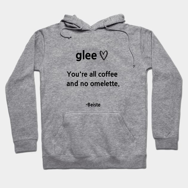 Glee/Coach Beiste Hoodie by Said with wit